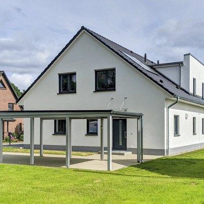 Referenzprojekt: Doppelhaushälften in Ahrensburg Referenzprojekt: Doppelhaushälften in Ahrensburg