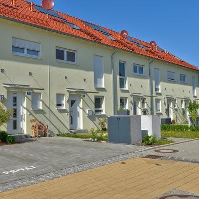 HELMA-Referenz: Reihenhäuser in Heimstetten HELMA-Referenz: Reihenhäuser in Heimstetten