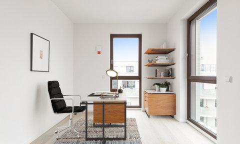 Büro: Penthouse von HELMA in Berlin-Karlshorst Büro: Penthouse von HELMA in Berlin-Karlshorst