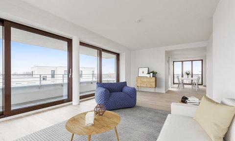 Penthouse mit Ausblick in Berlin-Karlshorst Penthouse mit Ausblick in Berlin-Karlshorst