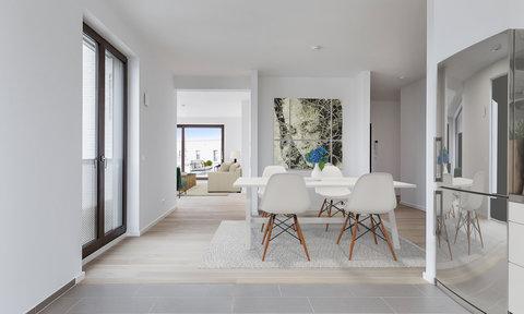 Wohnbereich vom Penthouse in Berlin-Karlshorst Wohnbereich vom Penthouse in Berlin-Karlshorst